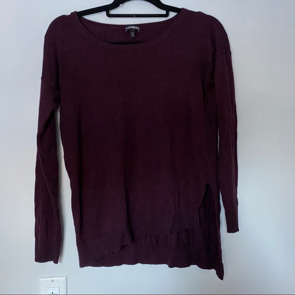 Purple Sweater from Express